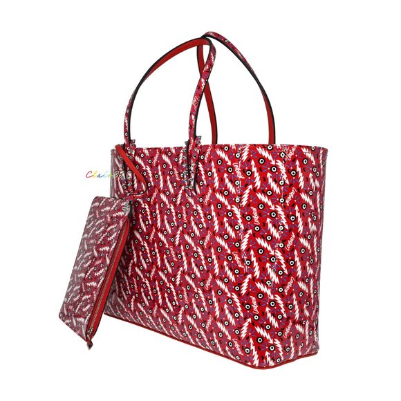 Christian Louboutin Large Cabata Graphic Print Tote - Picture 2 of 9